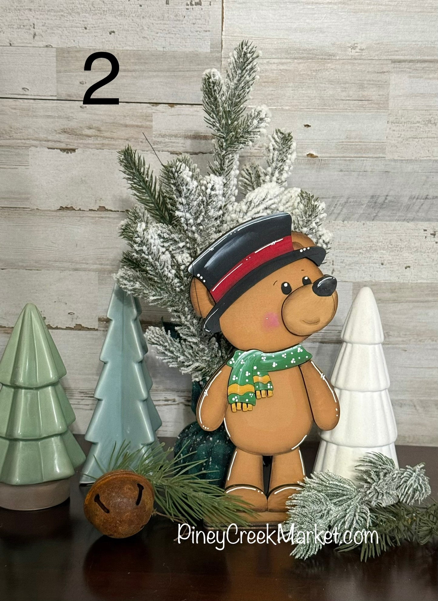 Christmas Bear with Top Hat 🎄🎄🎄