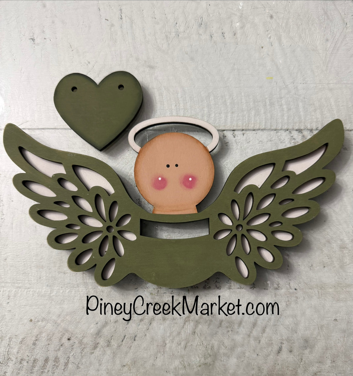 Heirloom Angels Set of 2 Ready to Paint (large)