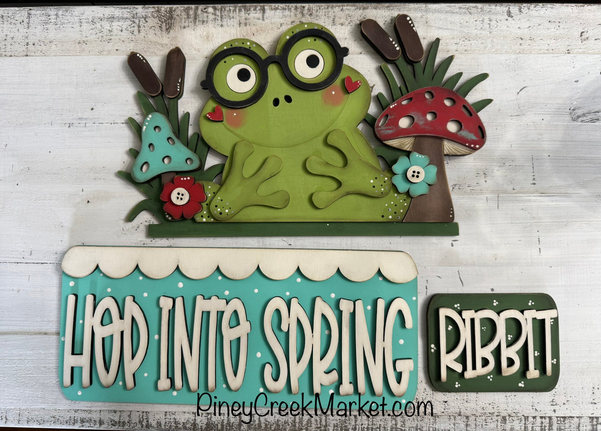 Vintage Truck (table top kit or hanging)add-on fits 12 inch truck Frogs and Toads Spring