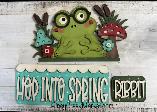 Vintage Truck (table top kit or hanging)add-on fits 12 inch truck Frogs and Toads Spring