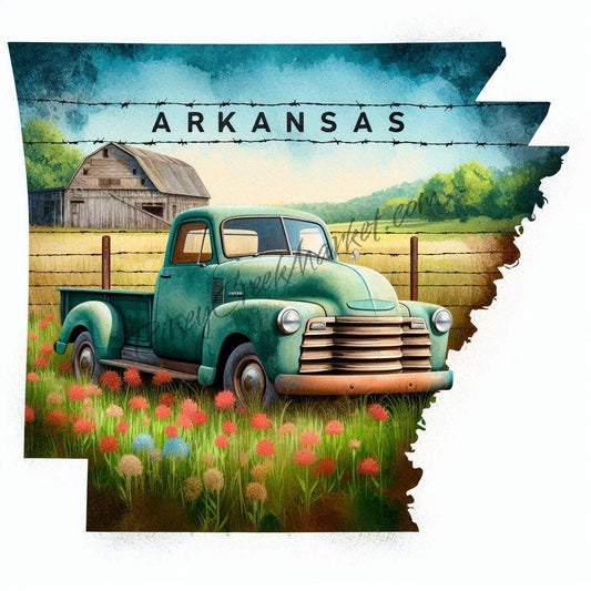 Arkansas #6 Printable Download