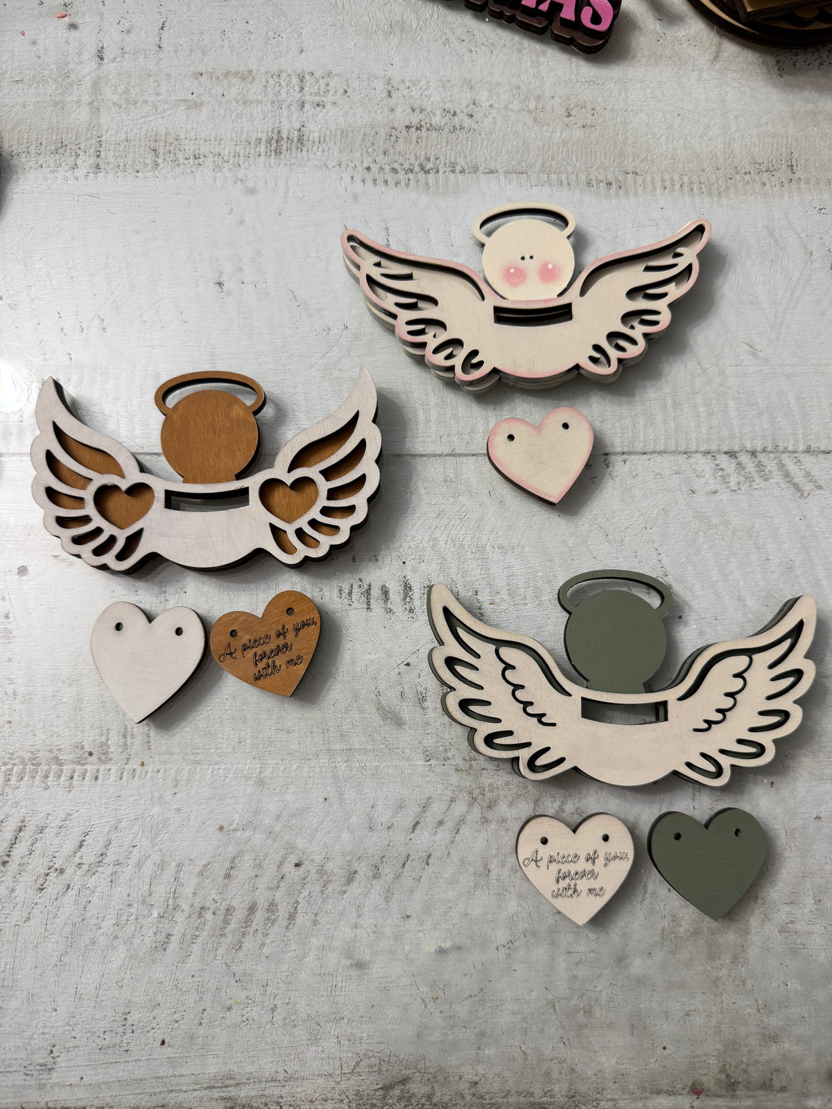 Heirloom Angels Set of 2 Ready to Paint (Small)