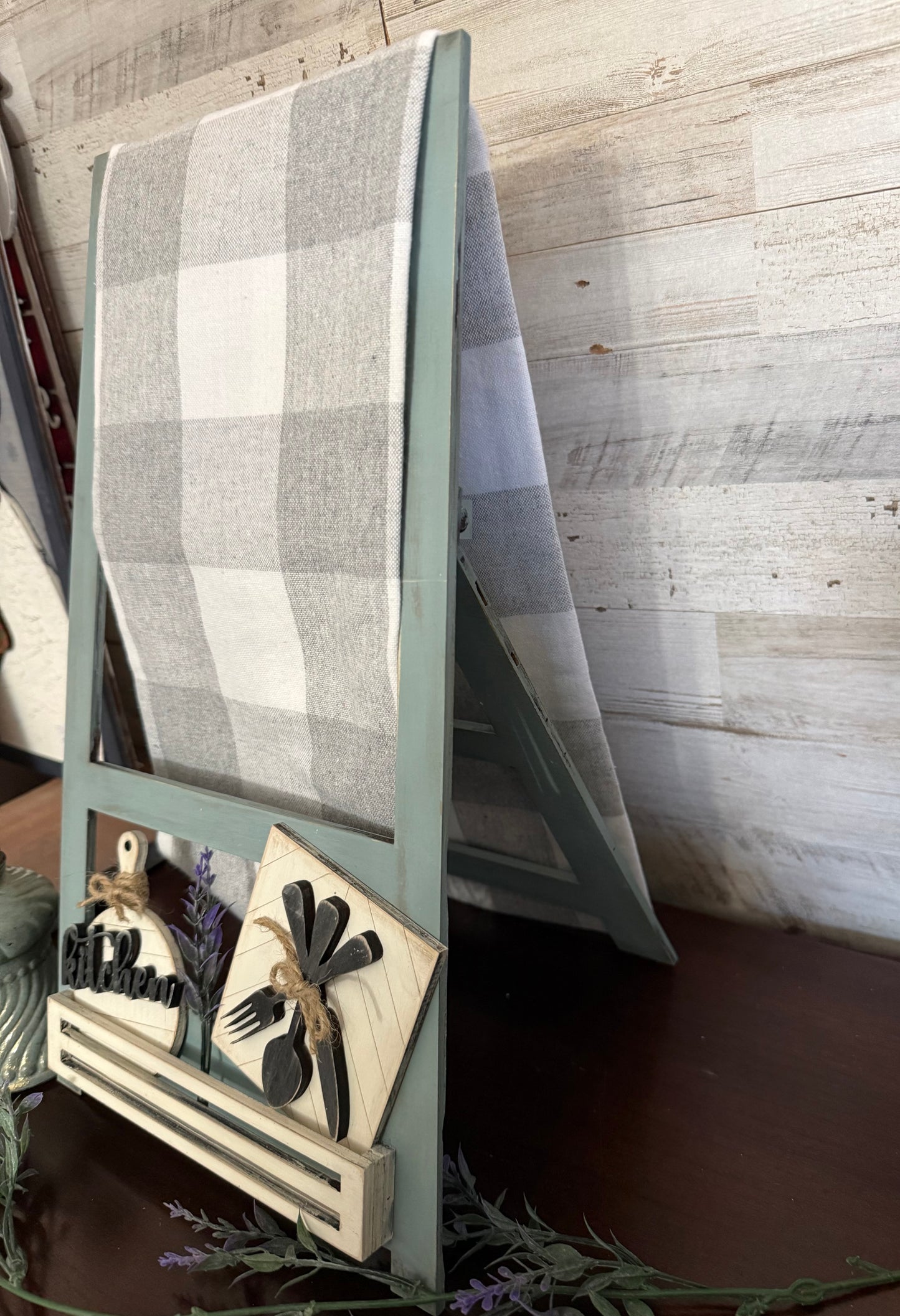 Cute Kitchen Towel Rack