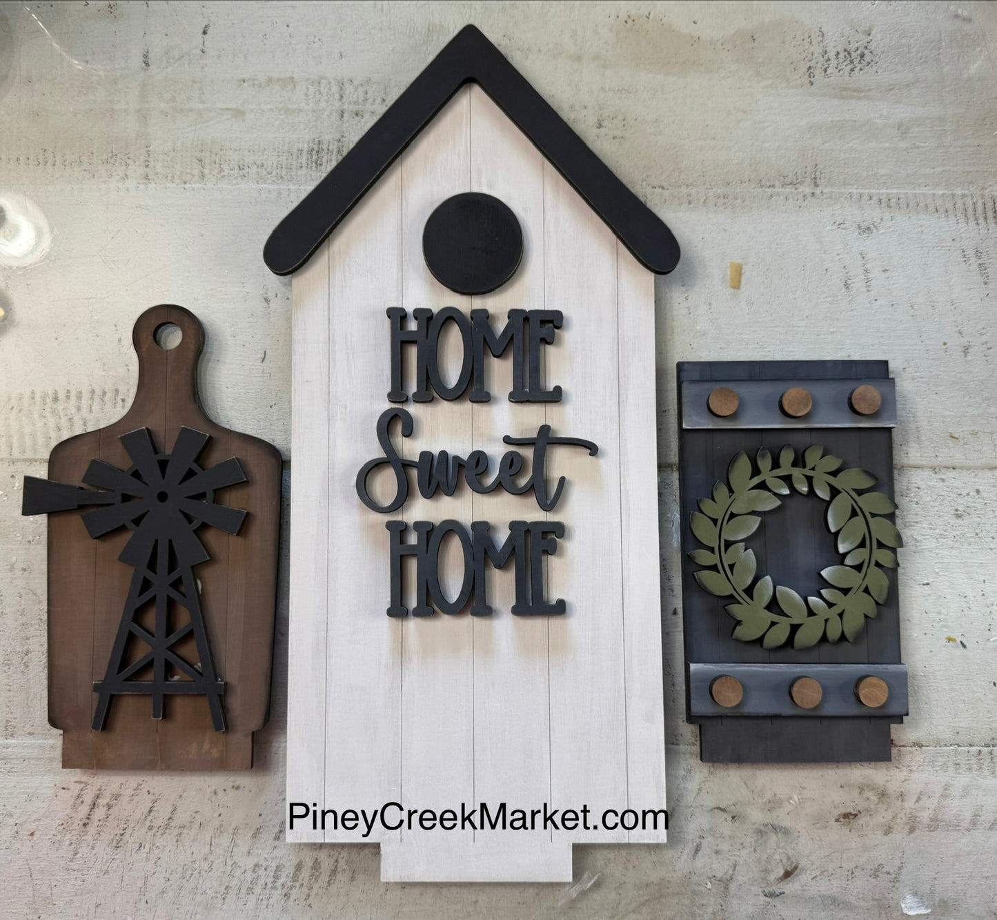 Window interchangeable (window base sold separately) Home Sweet Home set!