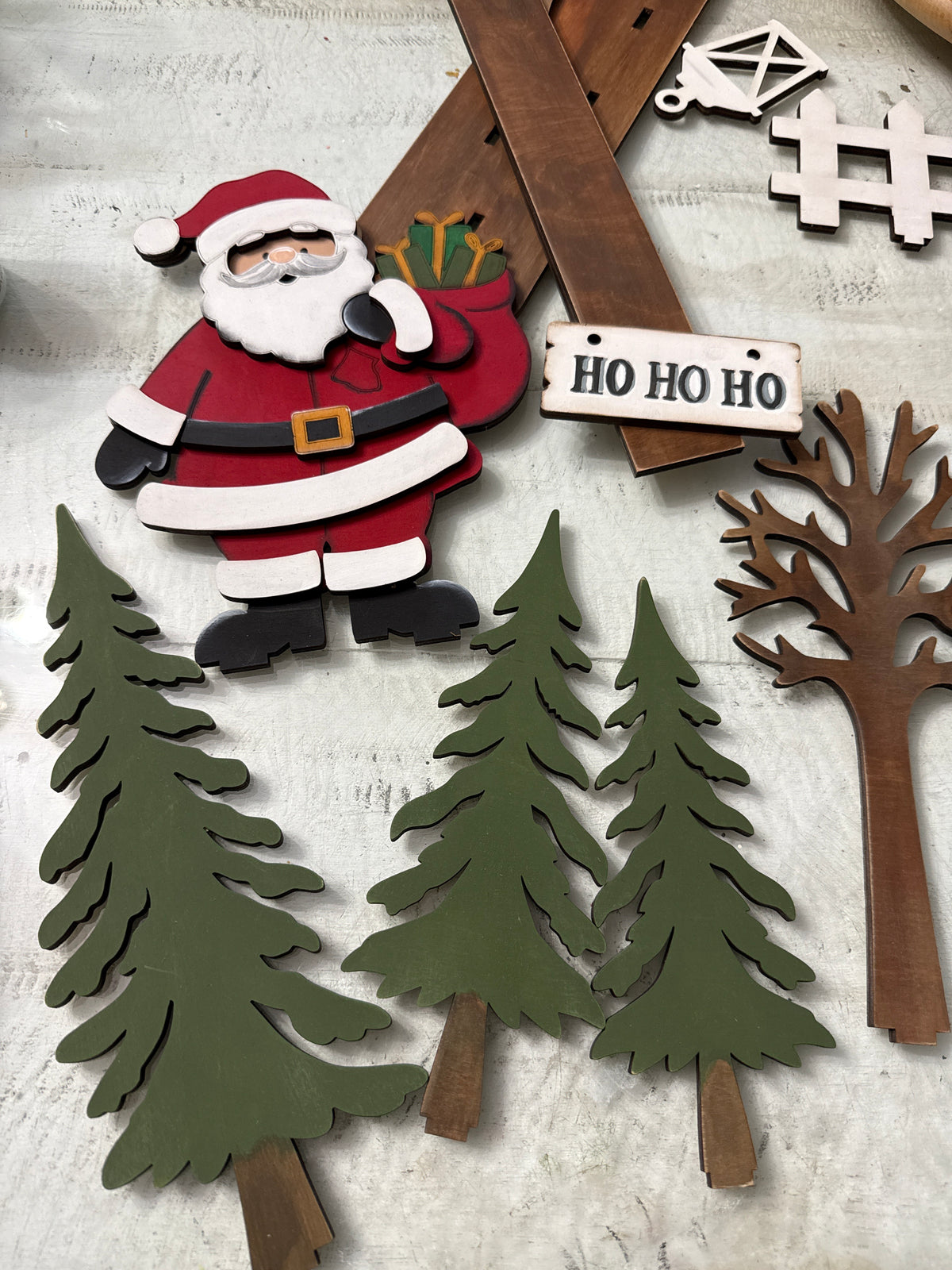 Woodland Santa Ho Ho Ho!