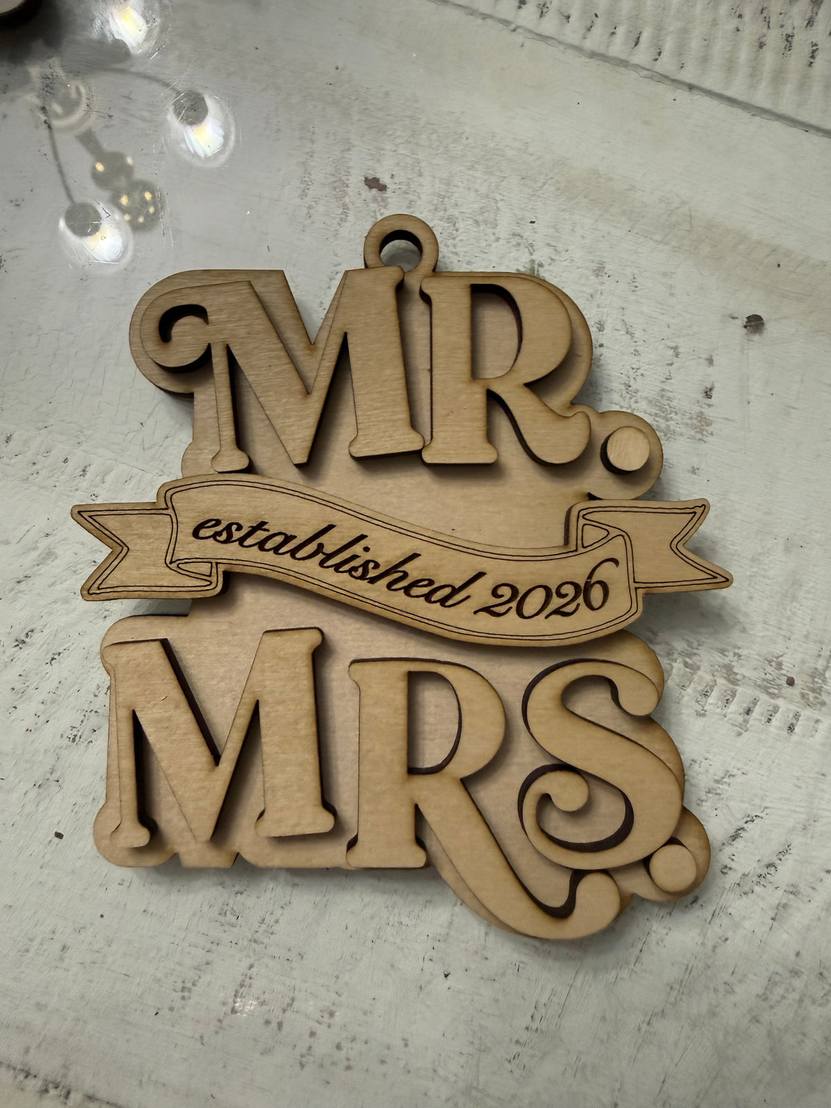 Mr. And Mrs. Christmas  Ornament