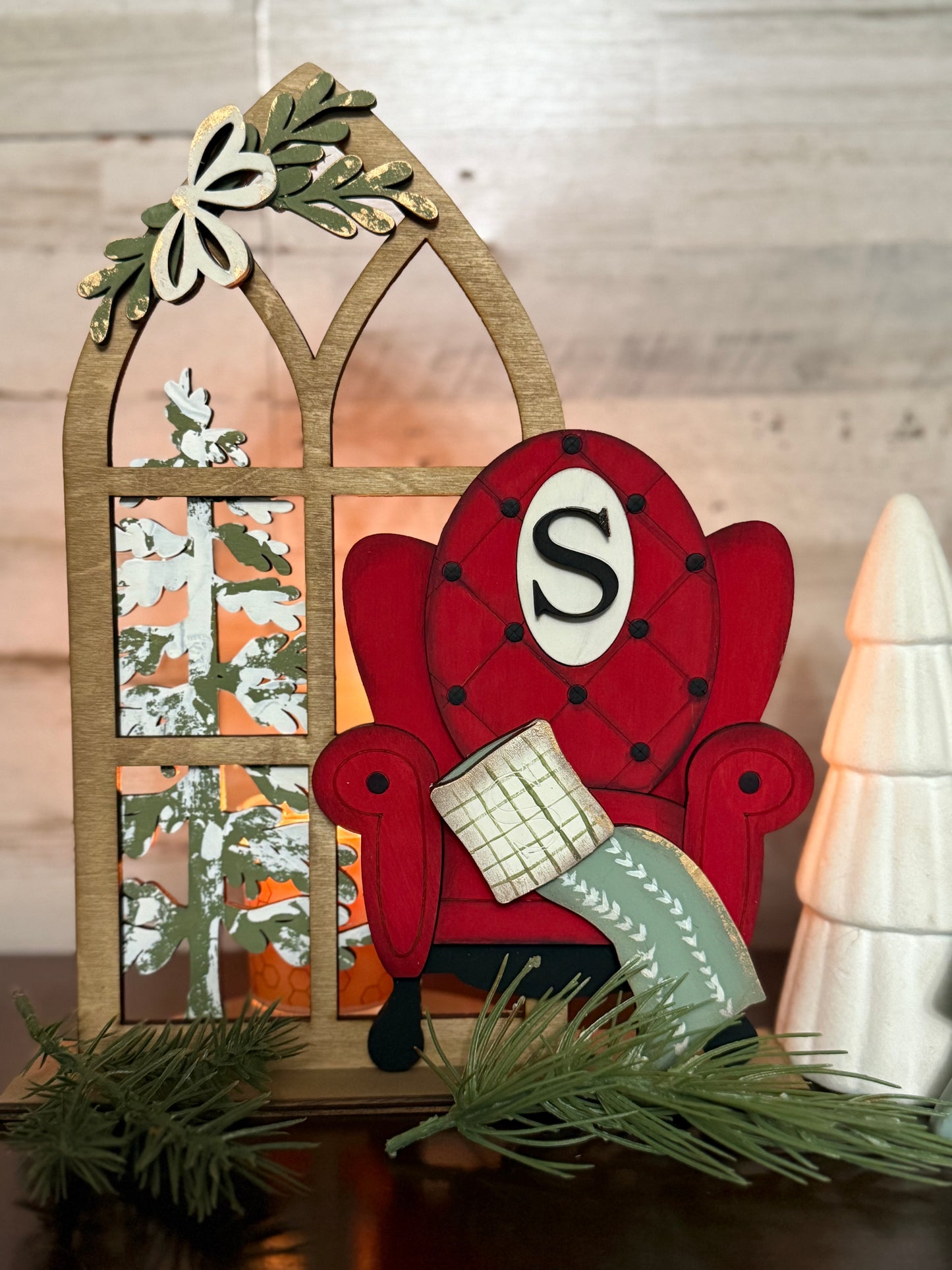 Santa’s chair🎄🎄🎄