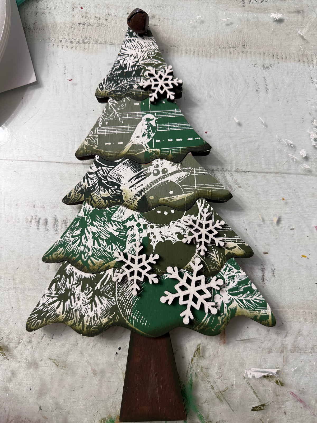 Christmas tree Patchwork to design your own Kit