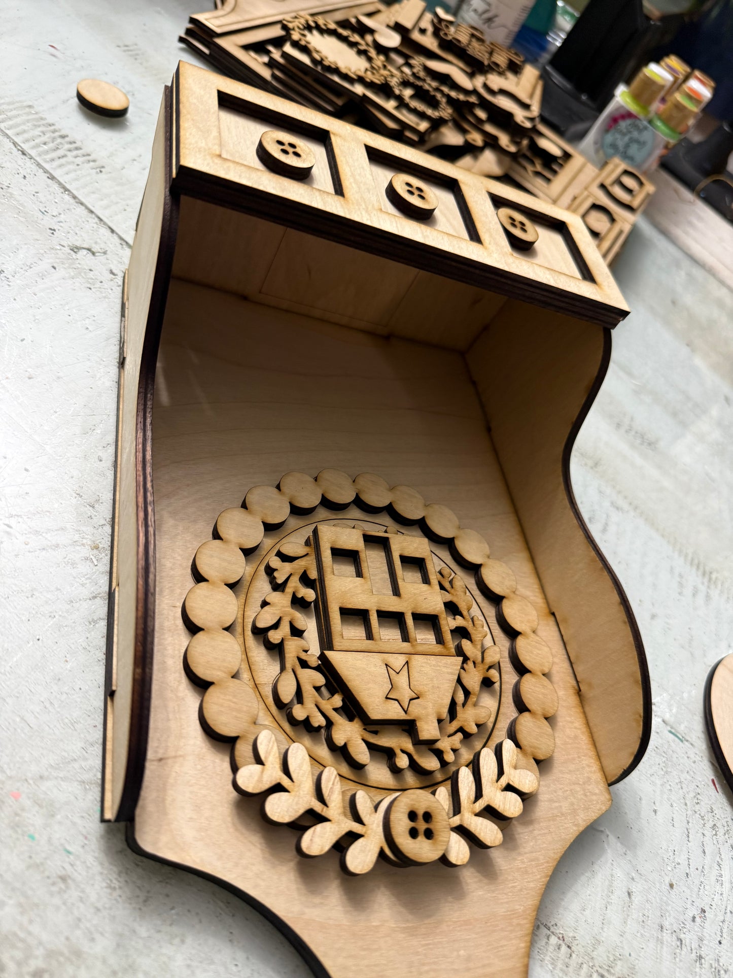 Salt Box! Small size Display box!