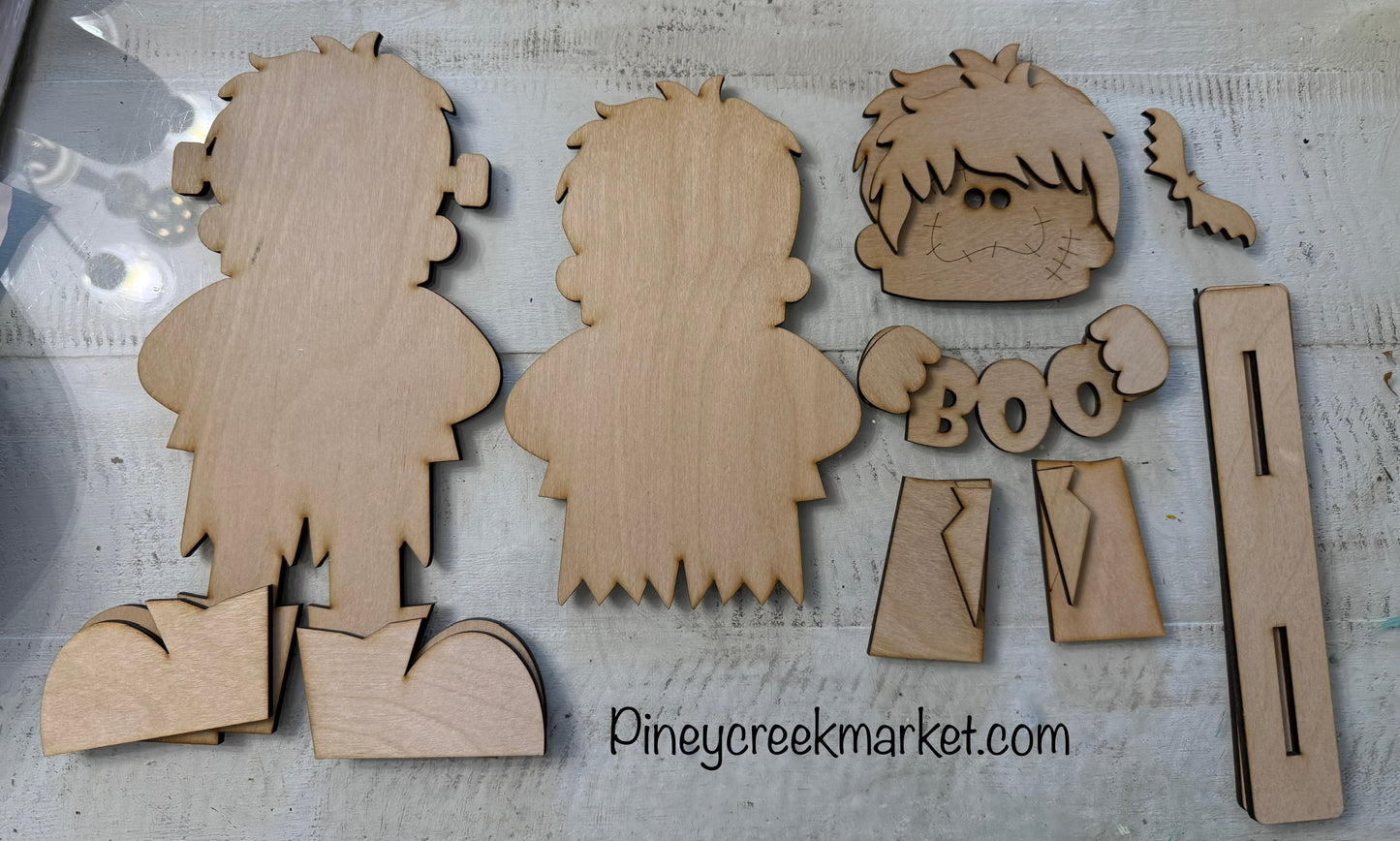 Frankenstein BOO👻👻 Ready to paint kit!
