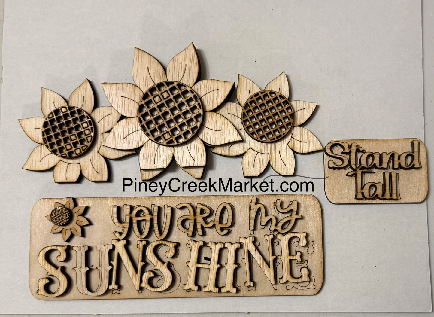 Vintage Truck (table top kit or hanging)add-on fits 12 inch truck You are my Sunshine 🌻🌻