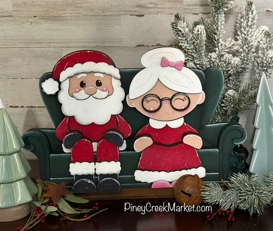 Santa (only) shelf sitter!