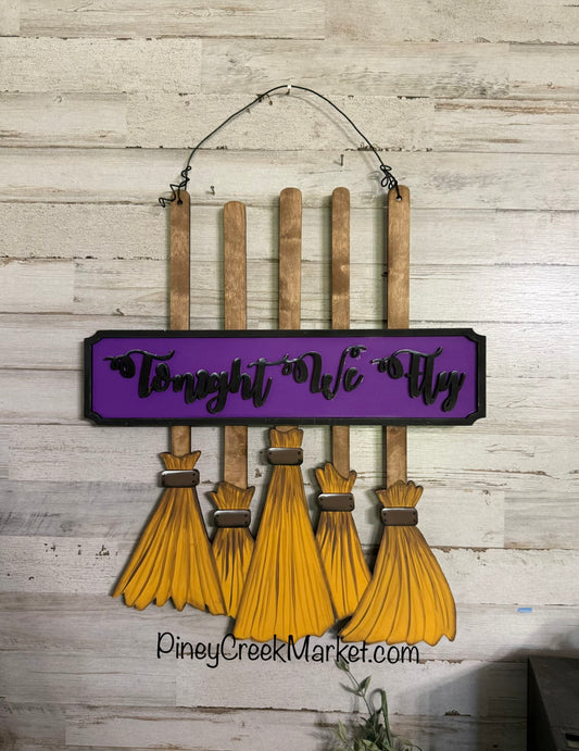 Tonight we Fly Brooms 🧹