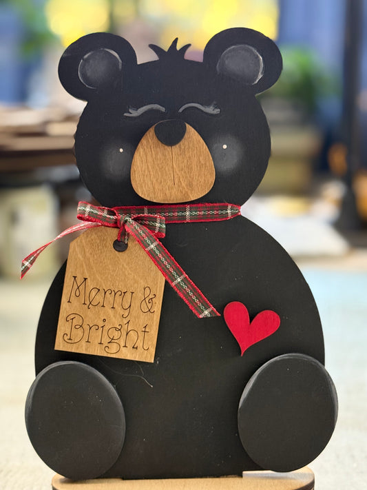 Black Bear on a base