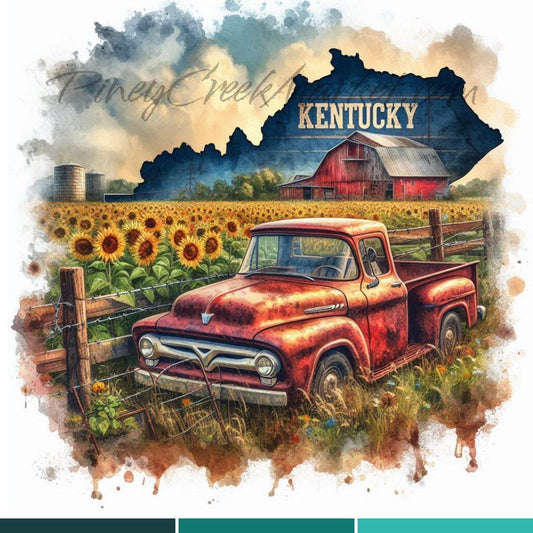 State Kentucky #3 Printable Download only