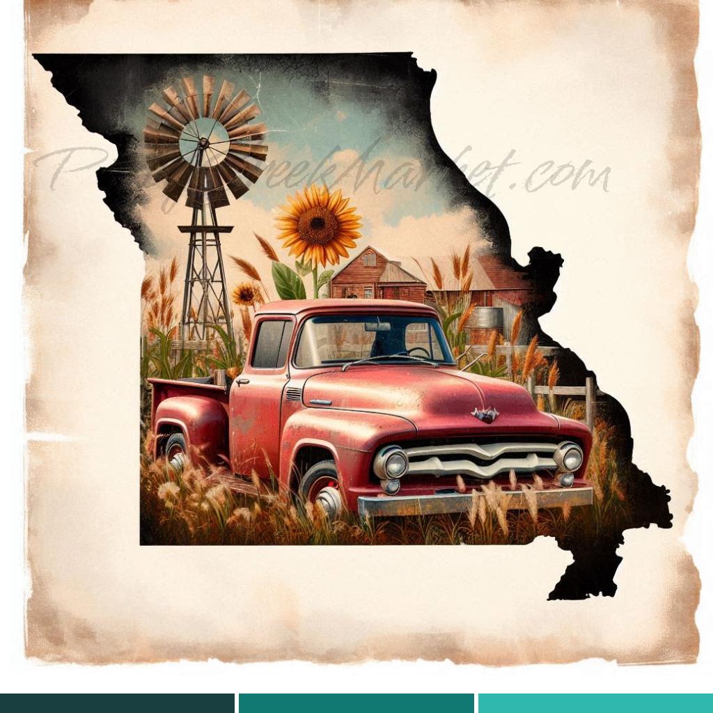 State Missouri #3 Printable Download only