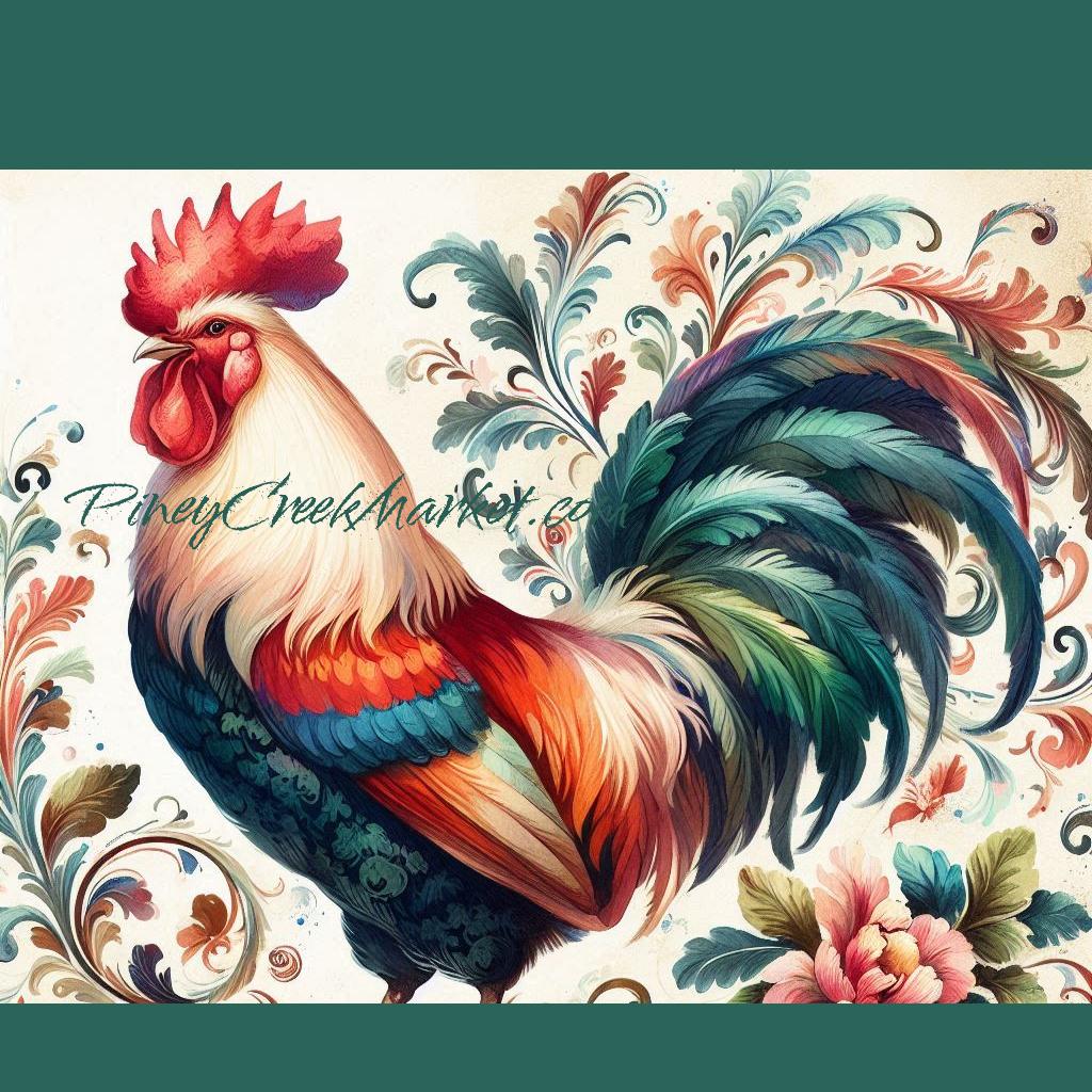 Rooster #1 Printable