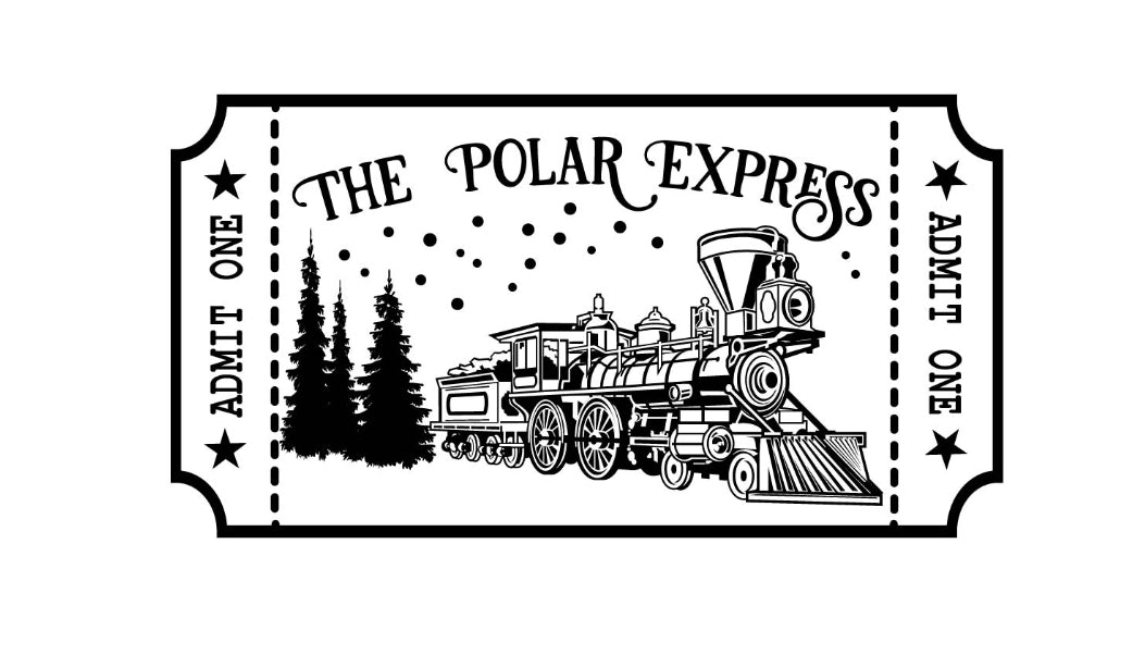 Polar Express wood cutouts ONLY