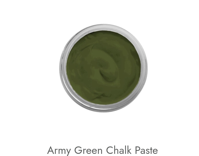 Chalk Paste Magnolia  3 oz jar ARMY GREEN