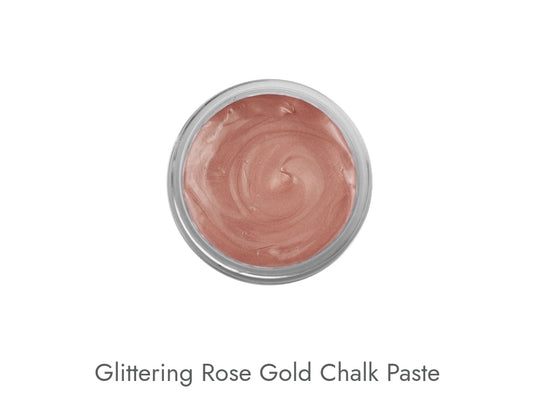 Chalk Paste Magnolia  3 oz jar Glittering Rose Gold