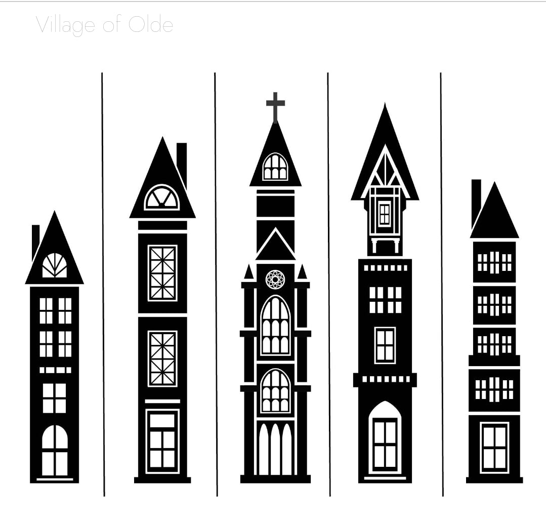 Village of Olde Magnolia Design Co Stencil