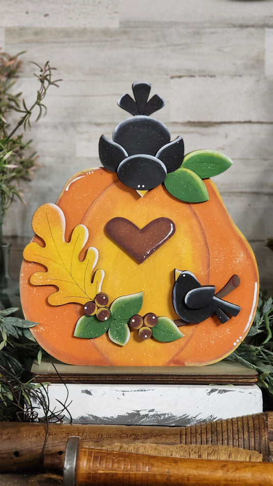 June 10th CLASS kit Pumpkin and crows