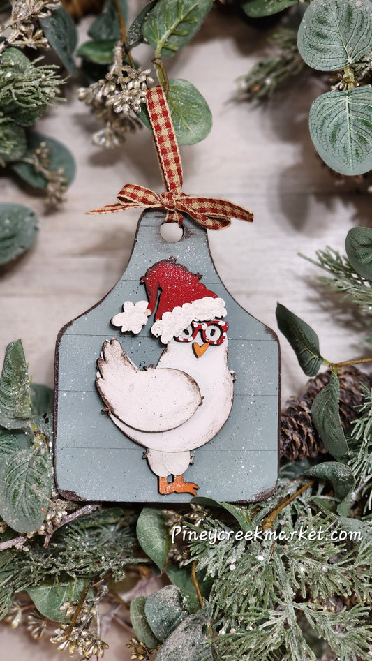 Chicken Ornament