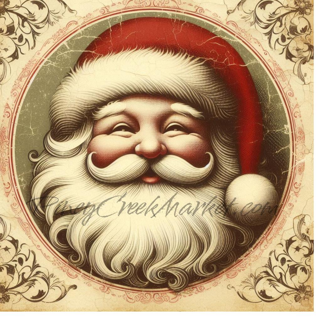 SANTA #5 Printable Download only