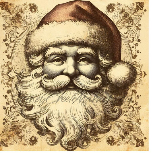 SANTA #6 Printable Download only