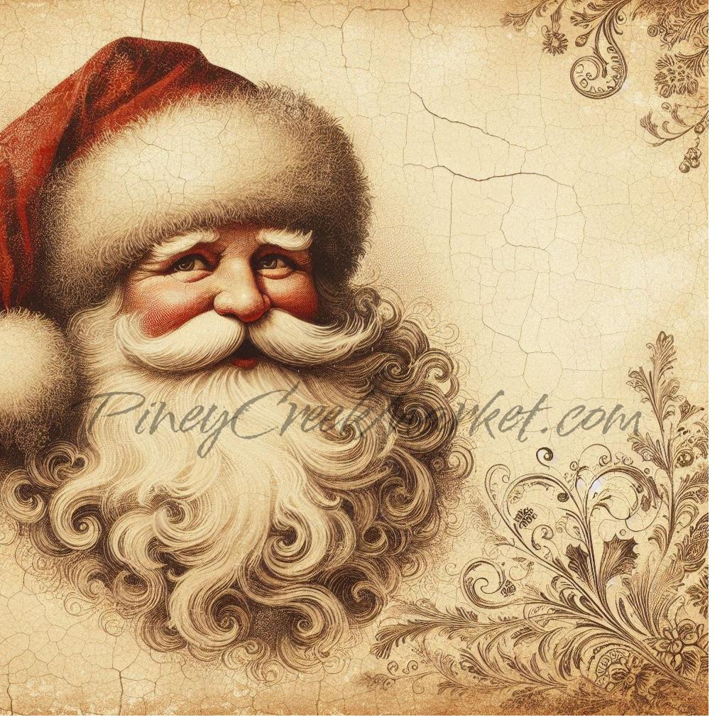 SANTA #7 Printable Download only