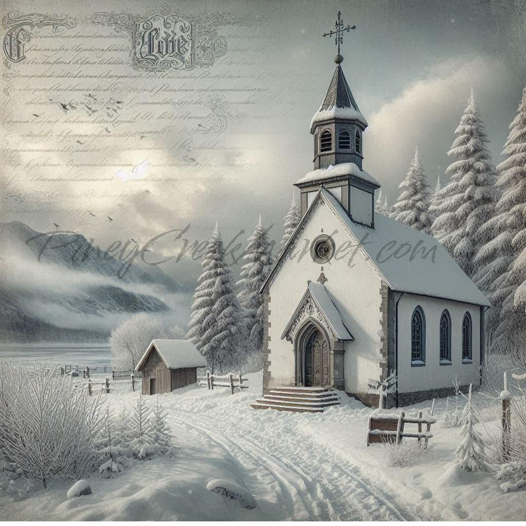 Winter Church #2 Printable Download